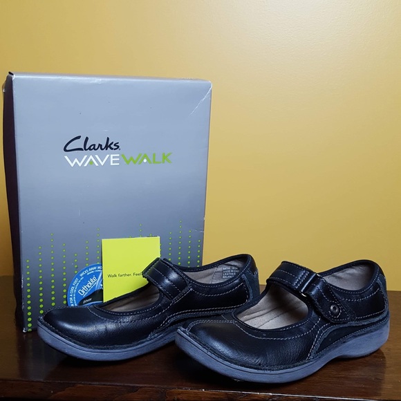 clarks wave mary jane shoes